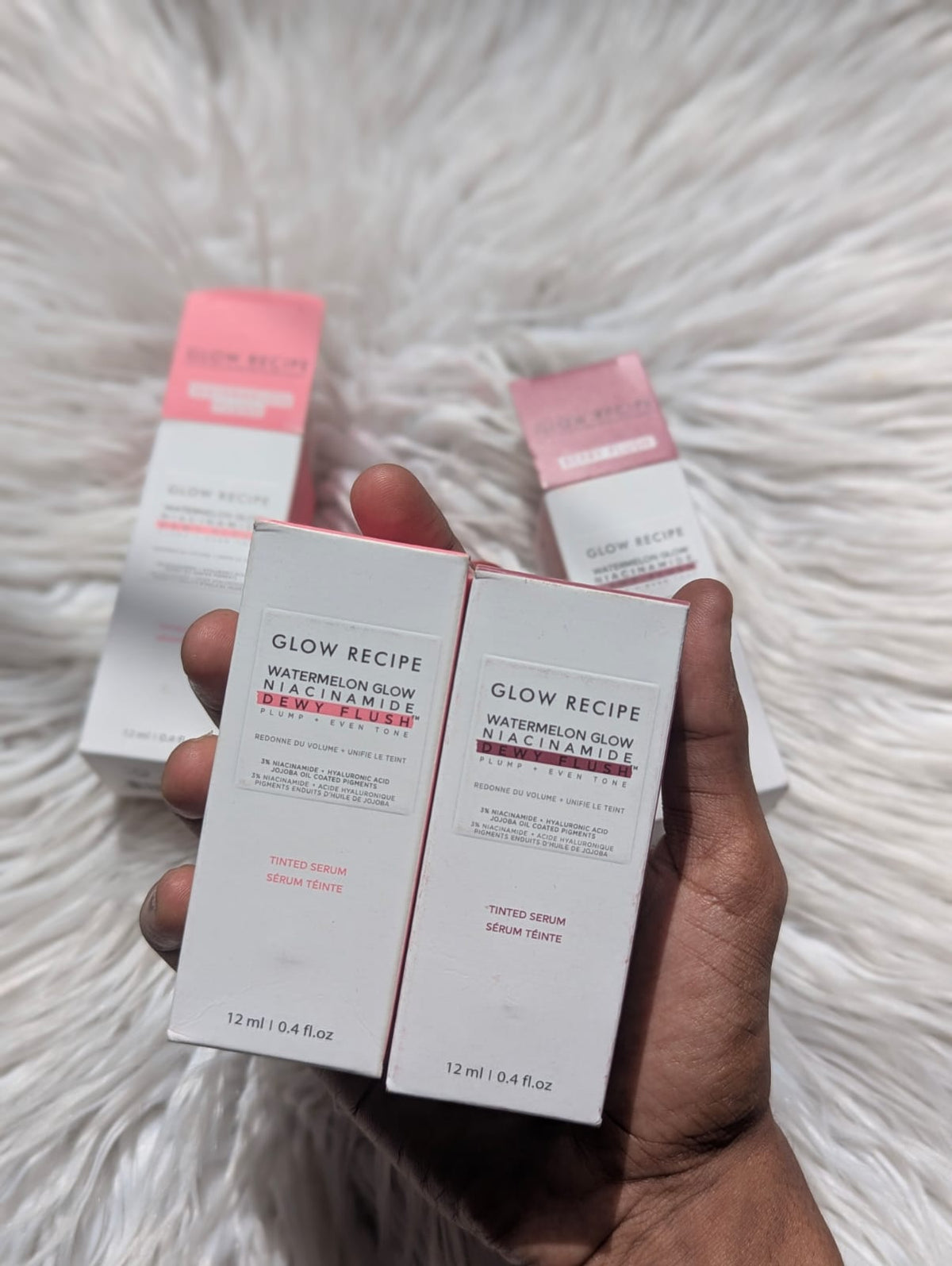 Glow Recipe Niacinamide Dewy Flush Tinted Liquid Blush Serum 2pcs Set - Buy Online in Pakistan at Cosmia.pk
