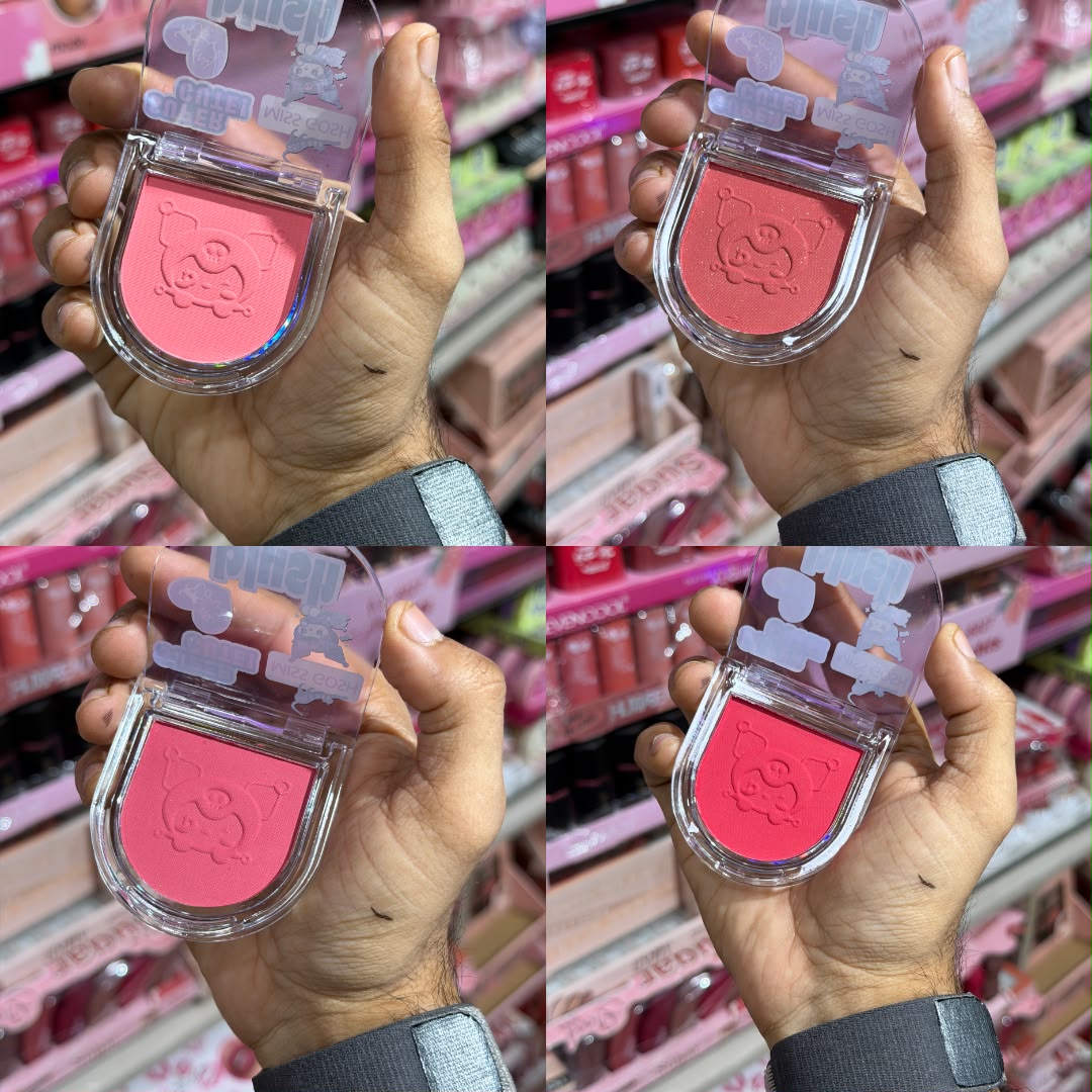 Miss Gosh Super Cute Kuromi 4pcs Blushes - Buy Online in Pakistan at Cosmia.pk
