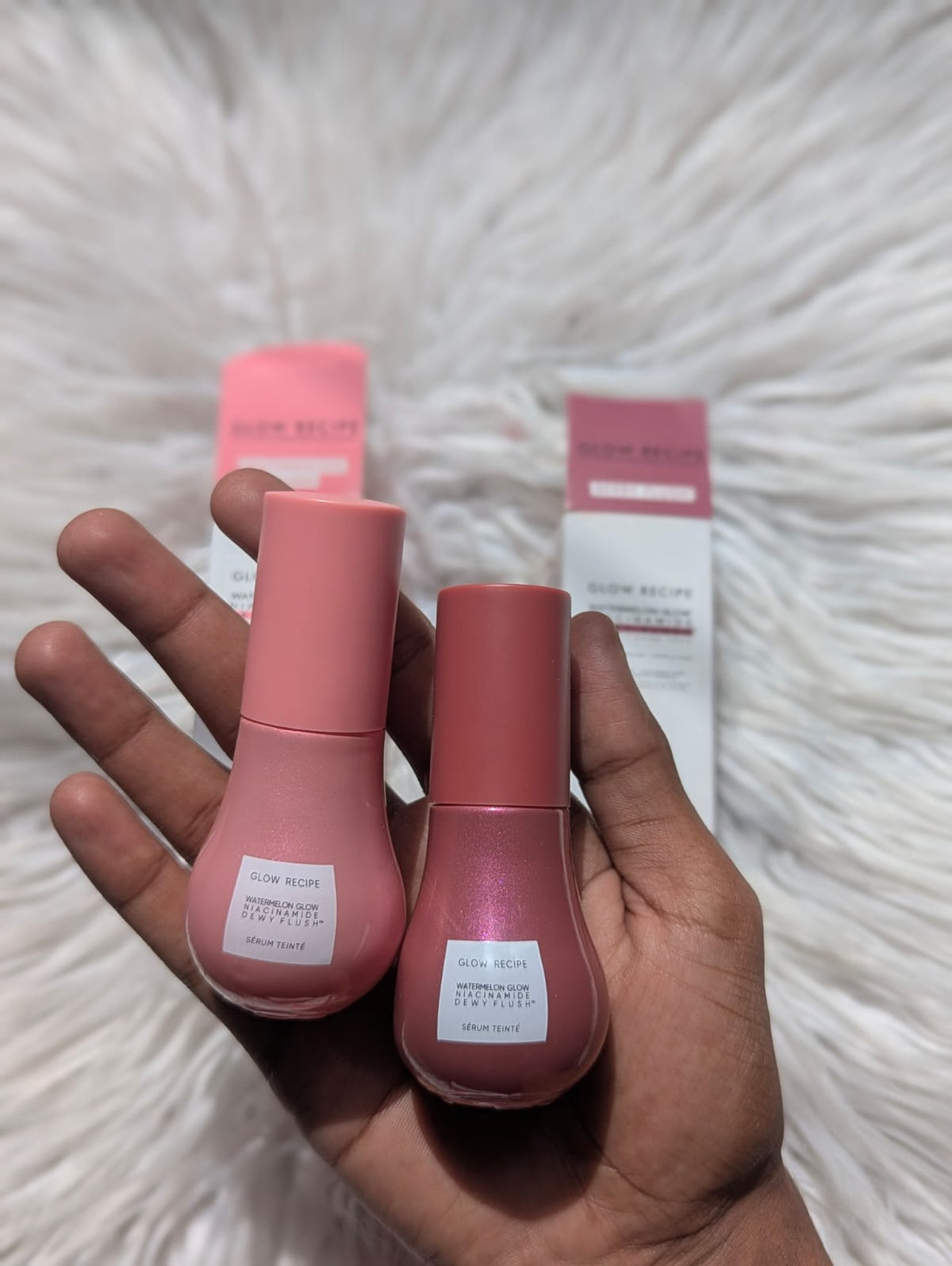 Glow Recipe Niacinamide Dewy Flush Tinted Liquid Blush Serum 2pcs Set - Buy Online in Pakistan at Cosmia.pk