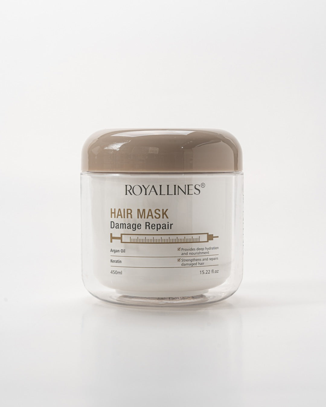 ROYALLINES Argan Oil & Keratin Damage Repair Hair Mask (450ml) - Buy Online in Pakistan at Cosmia.pk