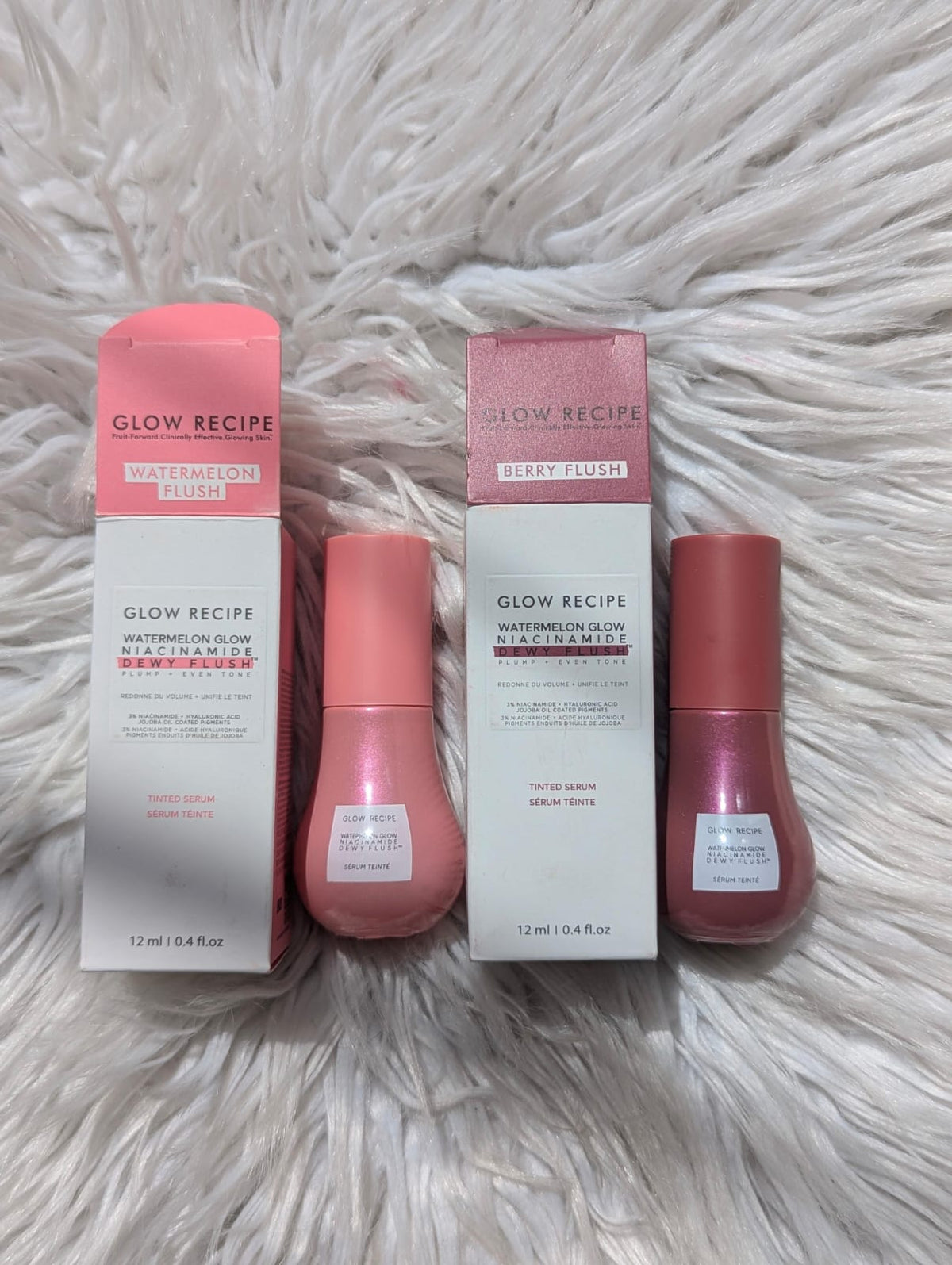 Glow Recipe Niacinamide Dewy Flush Tinted Liquid Blush Serum 2pcs Set - Buy Online in Pakistan at Cosmia.pk