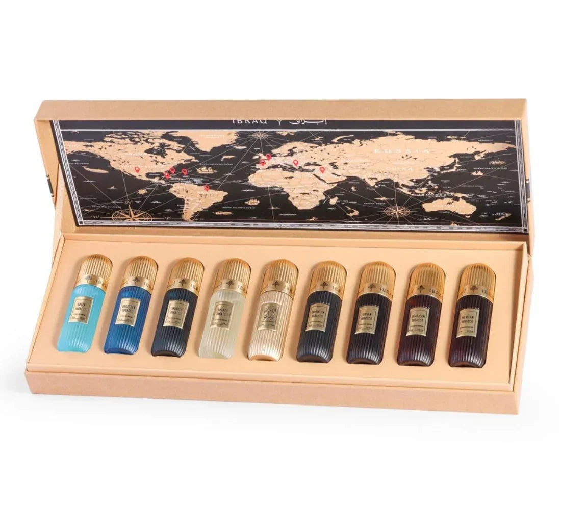 Mini The Tobacco Perfume Collection by Ibrahim Al Qurashi - (9 × 20 - Buy Online in Pakistan at Cosmia.pk