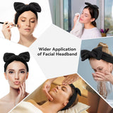 Women's Striped Bow Face Wash Headband - Buy Online in Pakistan at Cosmia.pk