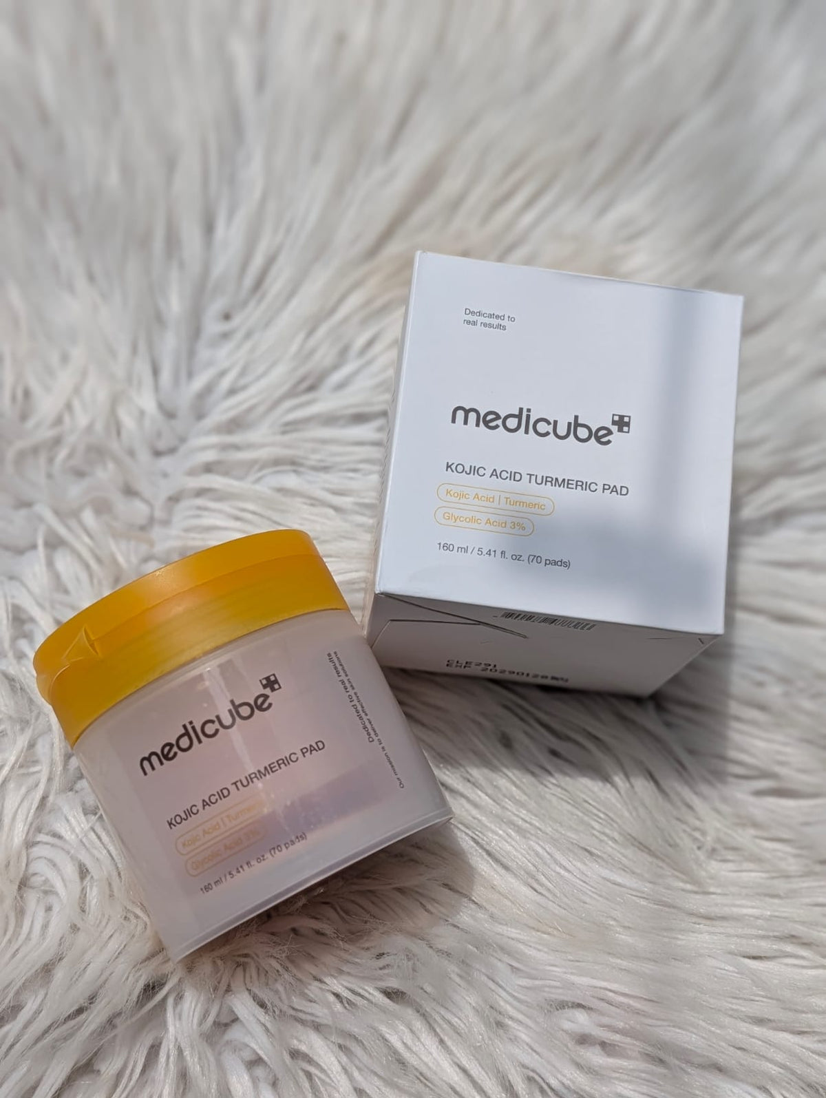 Medicube Kojic Acid Turmeric Toner Pad 70 Pads - Buy Online in Pakistan at Cosmia.pk