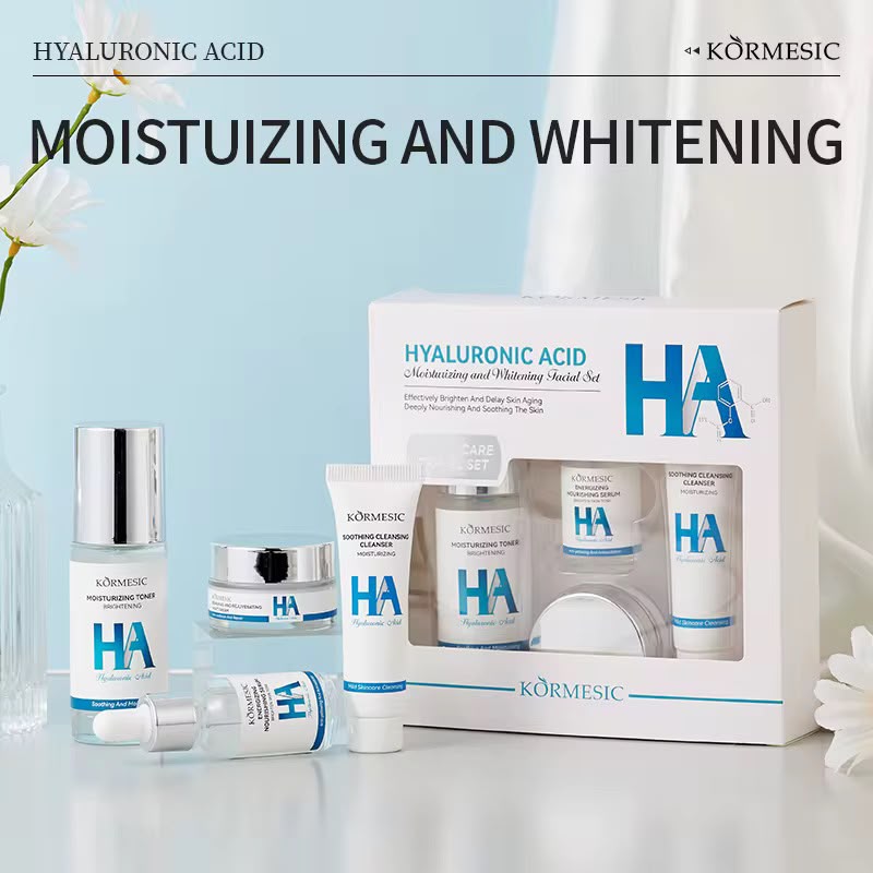 Kormesic Hyaluronic Acid Moisturising & Whitening Facial Set - Buy Online in Pakistan at Cosmia.pk