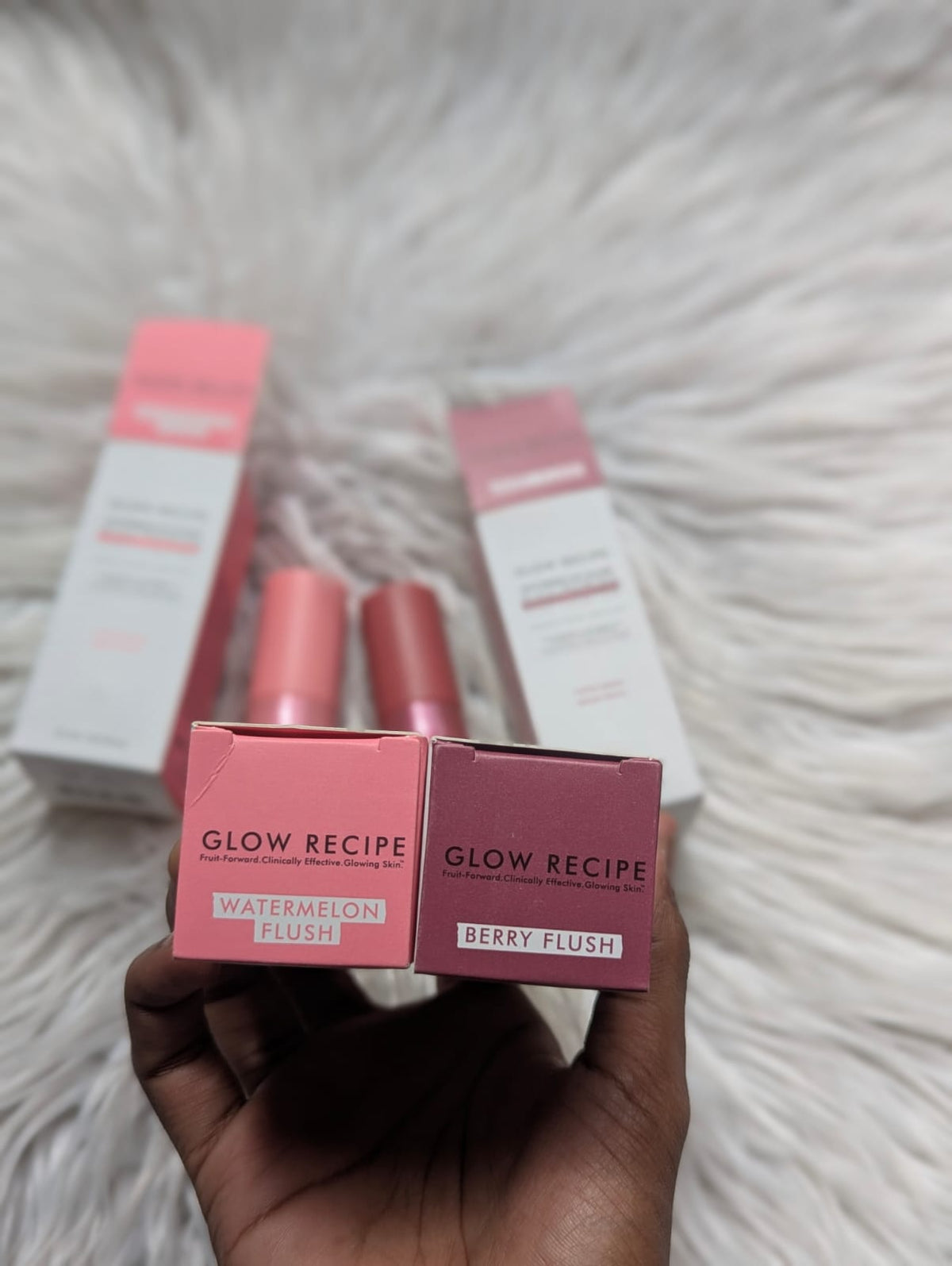 Glow Recipe Niacinamide Dewy Flush Tinted Liquid Blush Serum 2pcs Set - Buy Online in Pakistan at Cosmia.pk