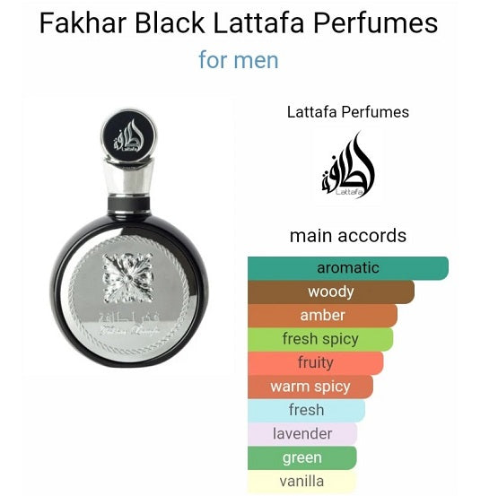 Fakhar Black by Lattafa Perfumes Men's Perfume - Buy Online in Pakistan at Cosmia.pk