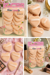 Kiss Lovely Heart Makeup Cotton Puff - Buy Online in Pakistan at Cosmia.pk