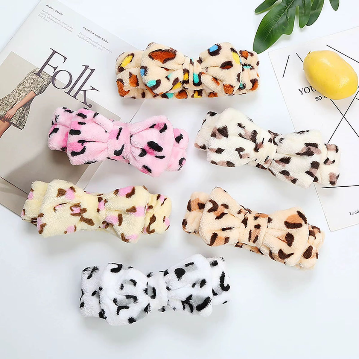 Women's Striped Bow Face Wash Headband - Buy Online in Pakistan at Cosmia.pk