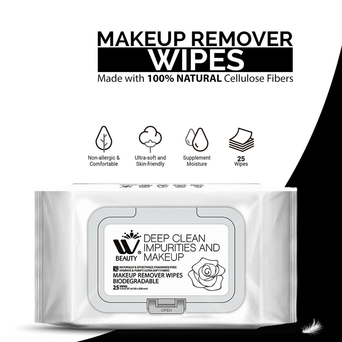 WBM Beauty Makeup Remover Wipes (25 Pieces) - Buy Online in Pakistan at Cosmia.pk