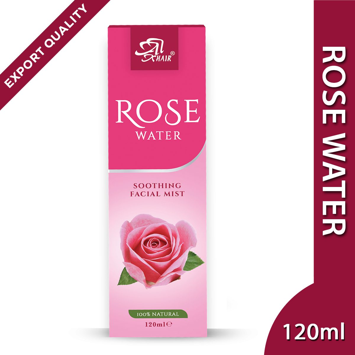 Al Khair Rose Water Soothing Facial Mist - 120ml - Buy Online in Pakistan at Cosmia.pk