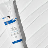 Round Lab Birch Juice Moisturizing Sunscreen SPF50+ PA++++ 50ml - tube with cream texture swatch