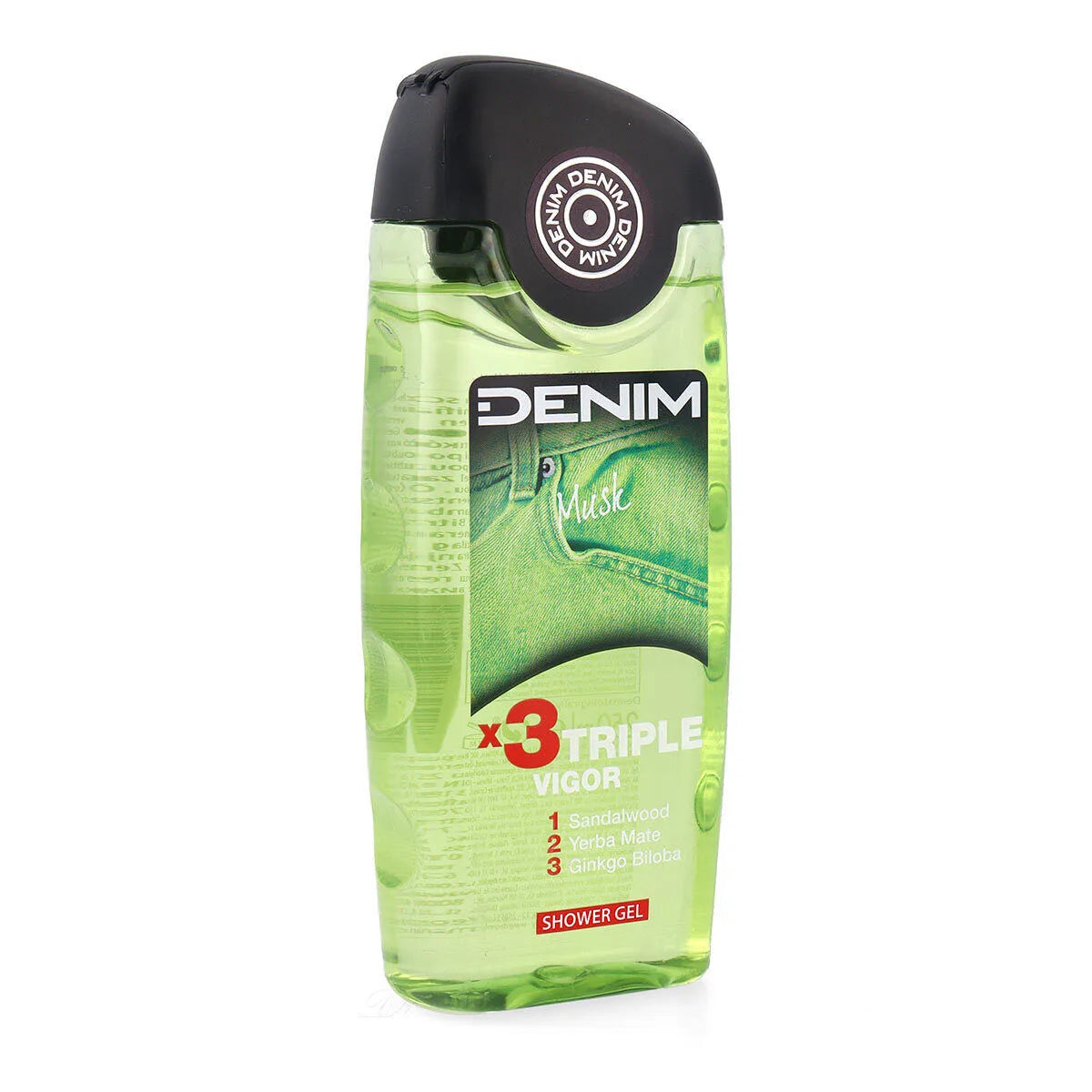 Denim Musk X3 Triple Vigor Shower Gel - 250ml - Buy Online in Pakistan at Cosmia.pk
