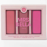 Bh Comsetics Mrs. Bella Rosy Blush Palette - 3 Colors - Buy Online in Pakistan at Cosmia.pk