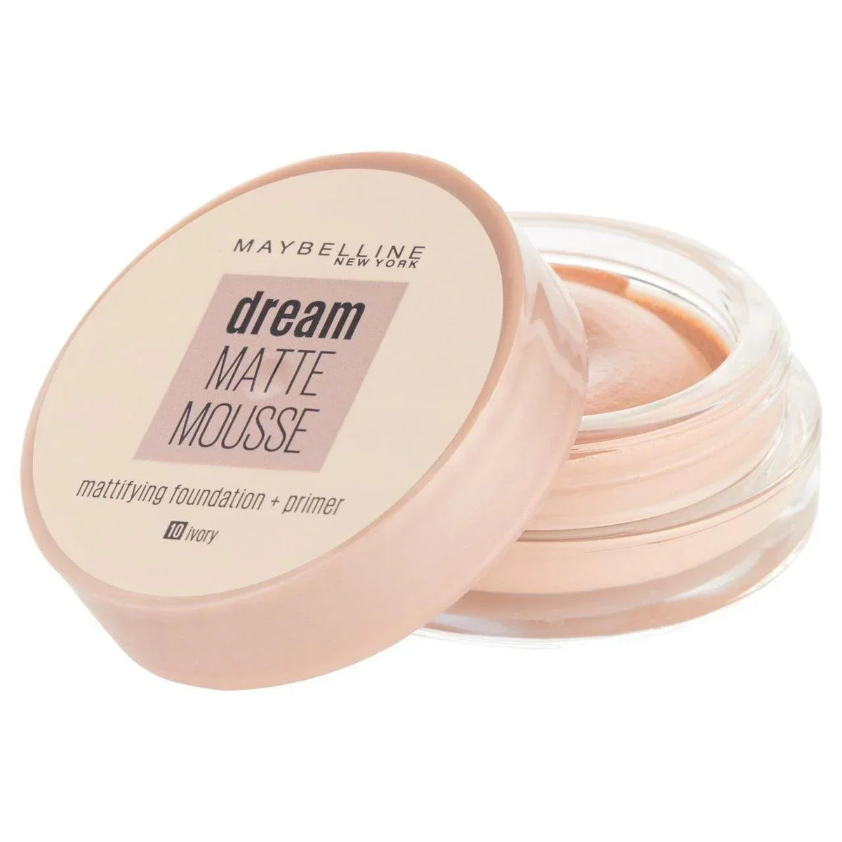 Maybelline Foundation + Primer Dream Matte Mousse - 18ml (ORIGINAL) - Buy Online in Pakistan at Cosmia.pk