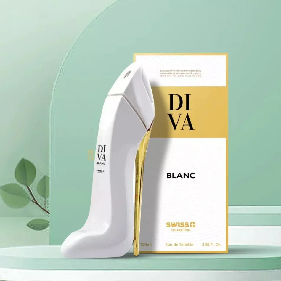 DIVA Blanc by Swiss Collection Eau De Toilette Spray for Women - 100ml - Buy Online in Pakistan at Cosmia.pk