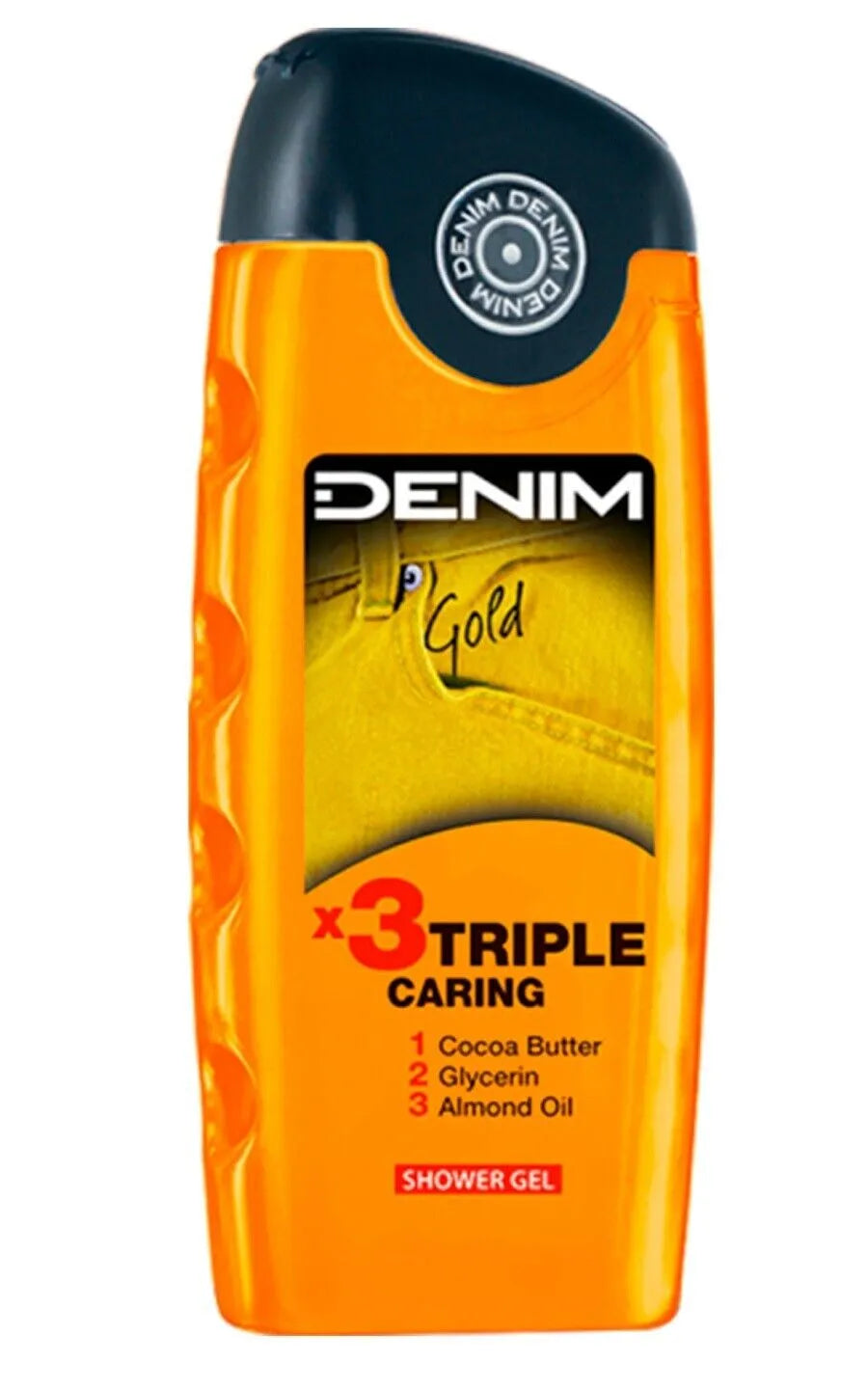 Denim Gold X3 Triple Caring Shower Gel - 250ml - Buy Online in Pakistan at Cosmia.pk