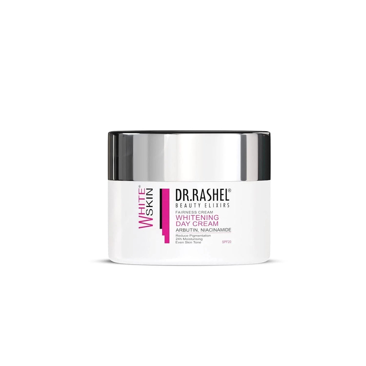 Dr Rashel Whitening Day Cream SPF20 jar front view