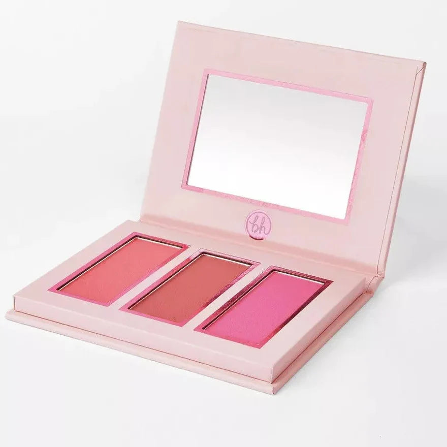 Bh Comsetics Mrs. Bella Rosy Blush Palette - 3 Colors - Buy Online in Pakistan at Cosmia.pk