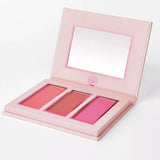 Bh Comsetics Mrs. Bella Rosy Blush Palette - 3 Colors - Buy Online in Pakistan at Cosmia.pk
