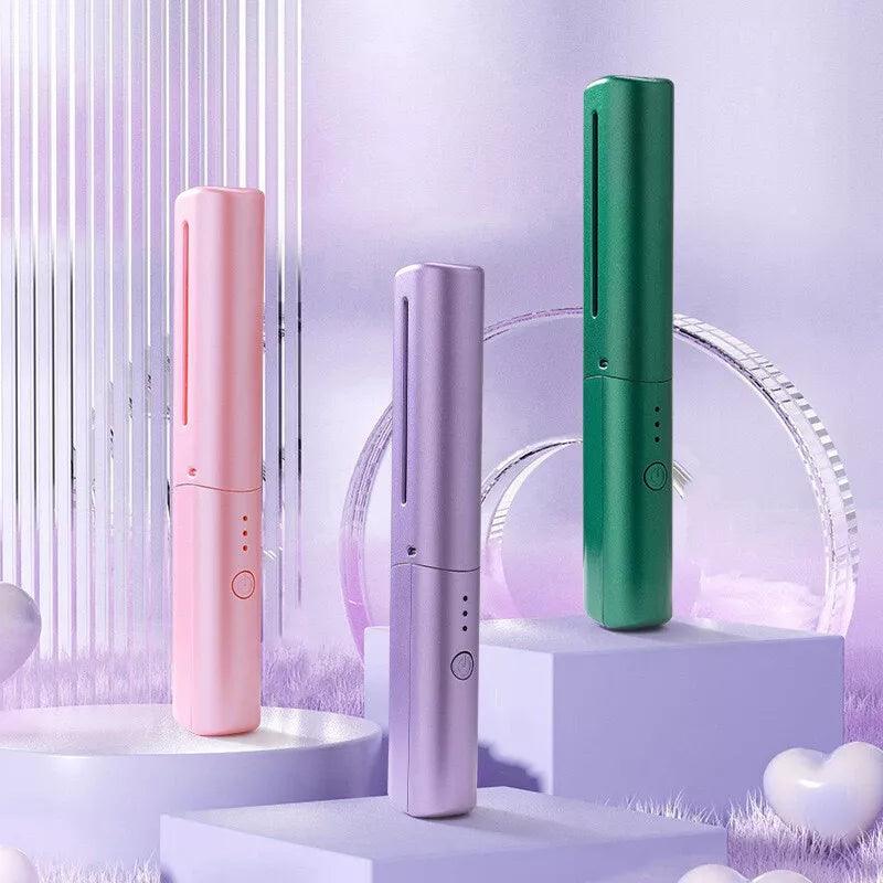 Mini 2 in 1 Professional Wireless Rechargeable Hair Straightener - Buy Online in Pakistan at Cosmia.pk