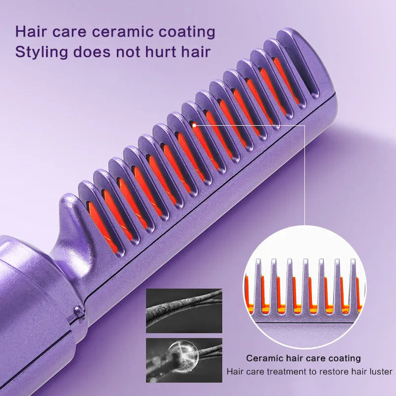 Mini 2 in 1 Professional Wireless Rechargeable Hair Straightener - Buy Online in Pakistan at Cosmia.pk