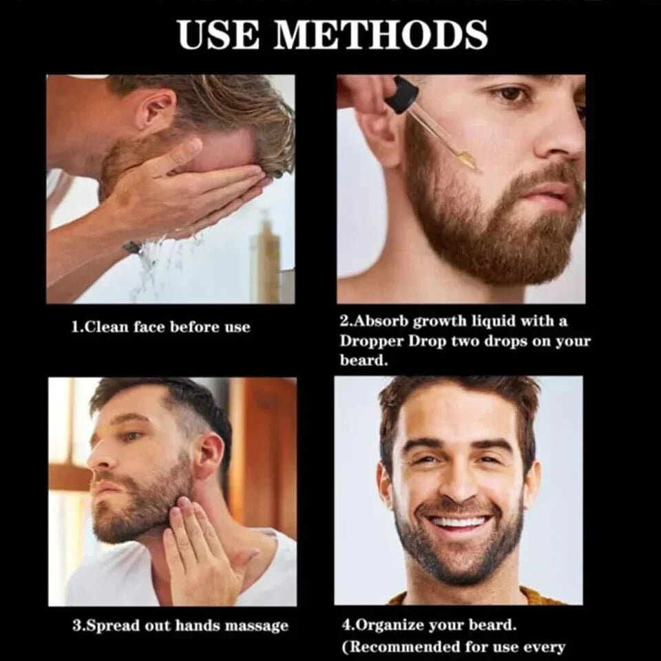 Natural Beard Growth Anti Hair Loss Beard Oil - 60ml - Buy Online in Pakistan at Cosmia.pk
