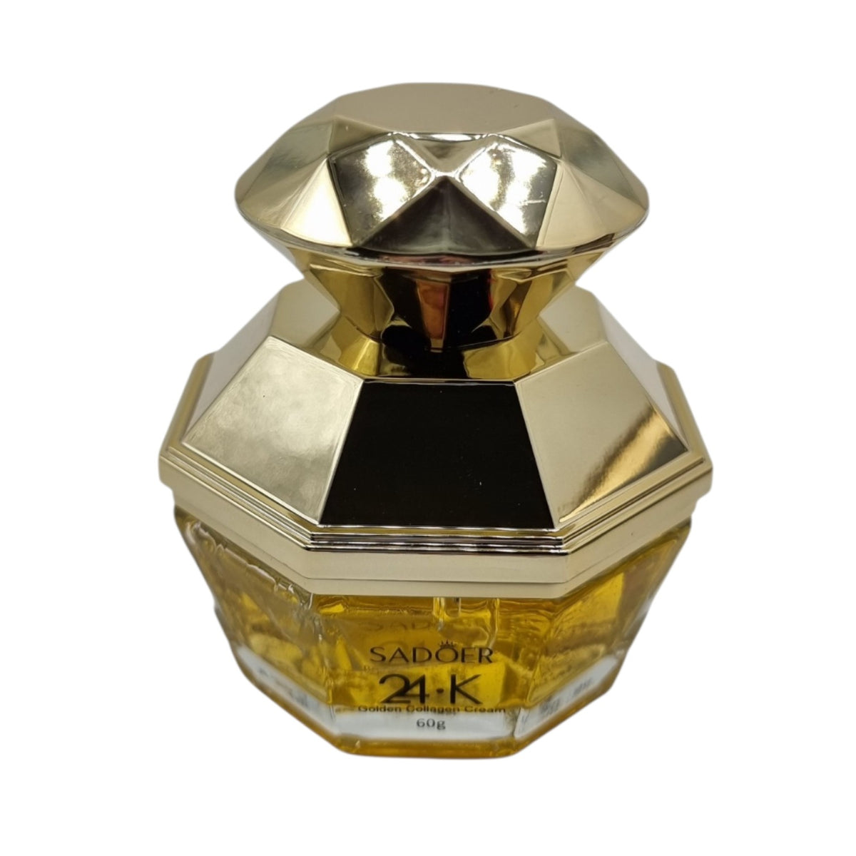 SADOER 24K Golden Collagen Cream 60g - Buy Online in Pakistan at Cosmia.pk - diamond lid jar