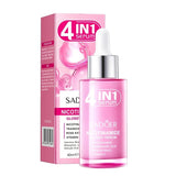 SADOER 4 in 1 Serum Nicotinamide Glossy Serum 40ml - Buy Online in Pakistan at Cosmia.pk - serum bottle with box on white background