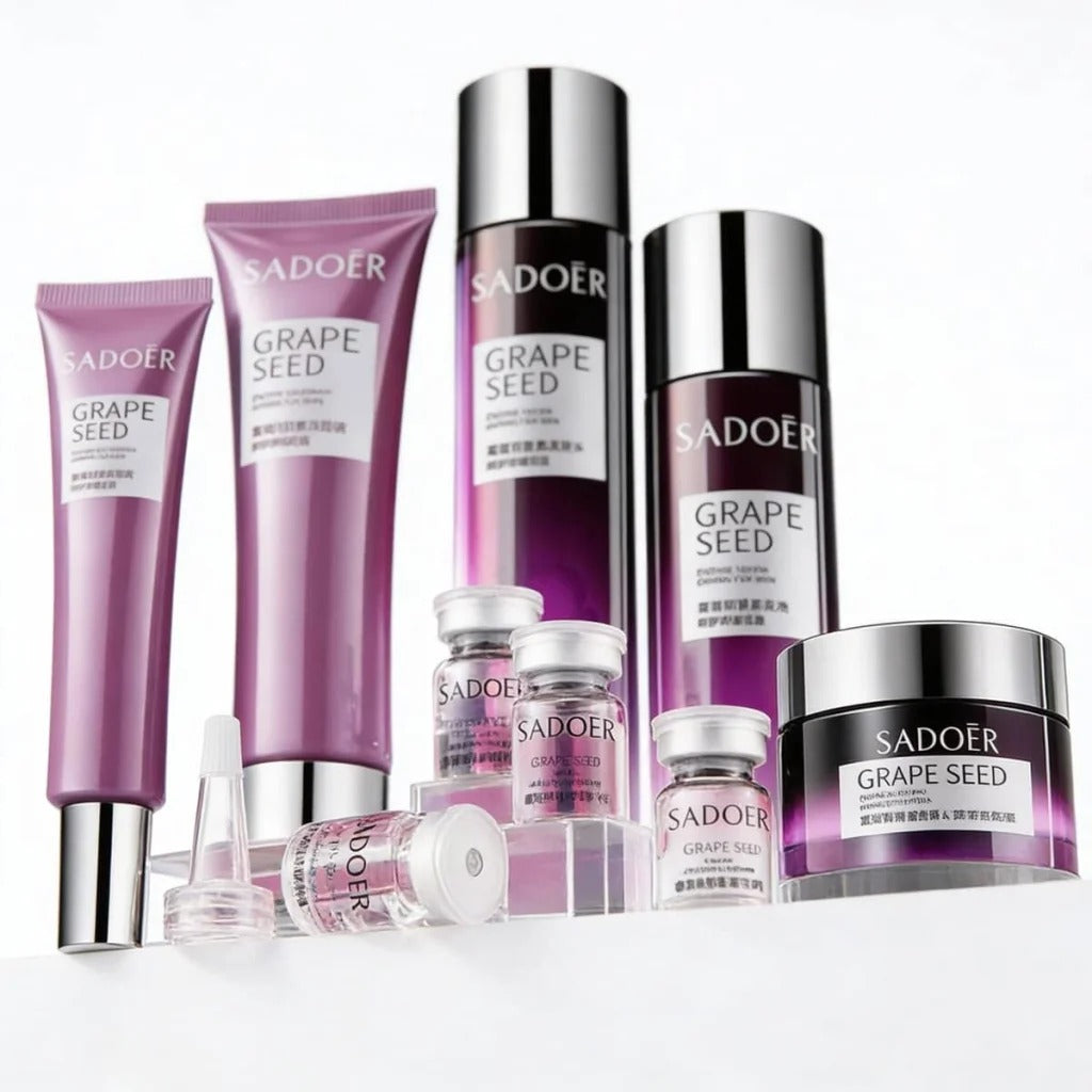 Sadoer 9in1 Grape Seed Enzyme Skin Care Kit - Buy Online in Pakistan at Cosmia.pk