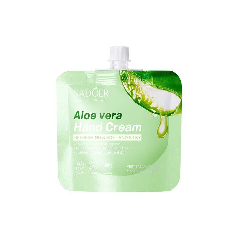SADOER Aloe Vera Hand Cream Pouch 30g - Buy Online in Pakistan at Cosmia.pk - aloe vera hand cream spout pouch