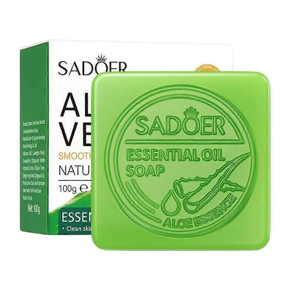 Sadoer Aloe Vera Smooth Cleansing Natural Soap 100g - Buy Online in Pakistan at Cosmia.pk