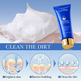 Sadoer caviar moisturizing cleanser rich dense foam deep pore cleansing