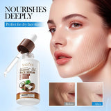 SADOER Coconut Oil Face Serum 40ml nourishes deeply for dry face skin