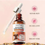 SADOER Whitening Dark Knuckle Serum bottle with dropper 50ml
