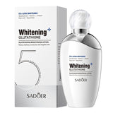 Sadoer Whitening Glutathione Brightening Lotion - bottle with box, 5-Layer Whitening, big 5