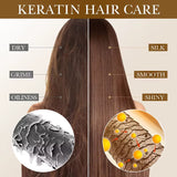 Sadoer Keratin Polypeptide Shampoo 750ml - 750ml family size bottle