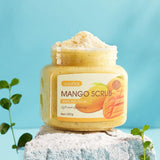 SADOER Mango Bath Salt Scrub 350g - Soft and Exfoliating Body Scrub