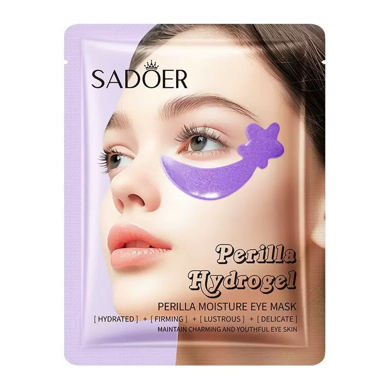SADOER Perilla Hydrogel moisture eye mask 6g sachet — star-shaped under-eye patches online in Pakistan