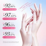 Sadoer Sakura hand cream results graphic - improve rough skin, smooth hands, prevent cracking, nourish hands
