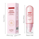 Sadoer Long Lasting Setting Spray 90ml bottle and box size chart