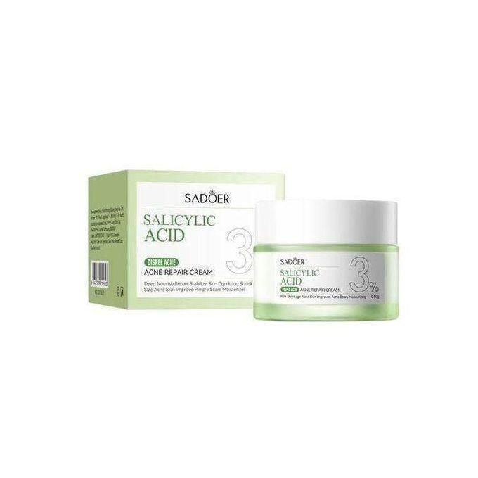 SADOER Salicylic Acid 3% Acne Repair Cream 50g - Buy Online in Pakistan at Cosmia.pk - acne repair cream lifestyle