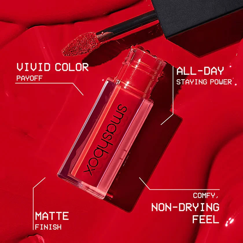 Smashbox Always On Liquid Lipstick - Bawse (Cool Red) - Buy Online in Pakistan at Cosmia.pk
