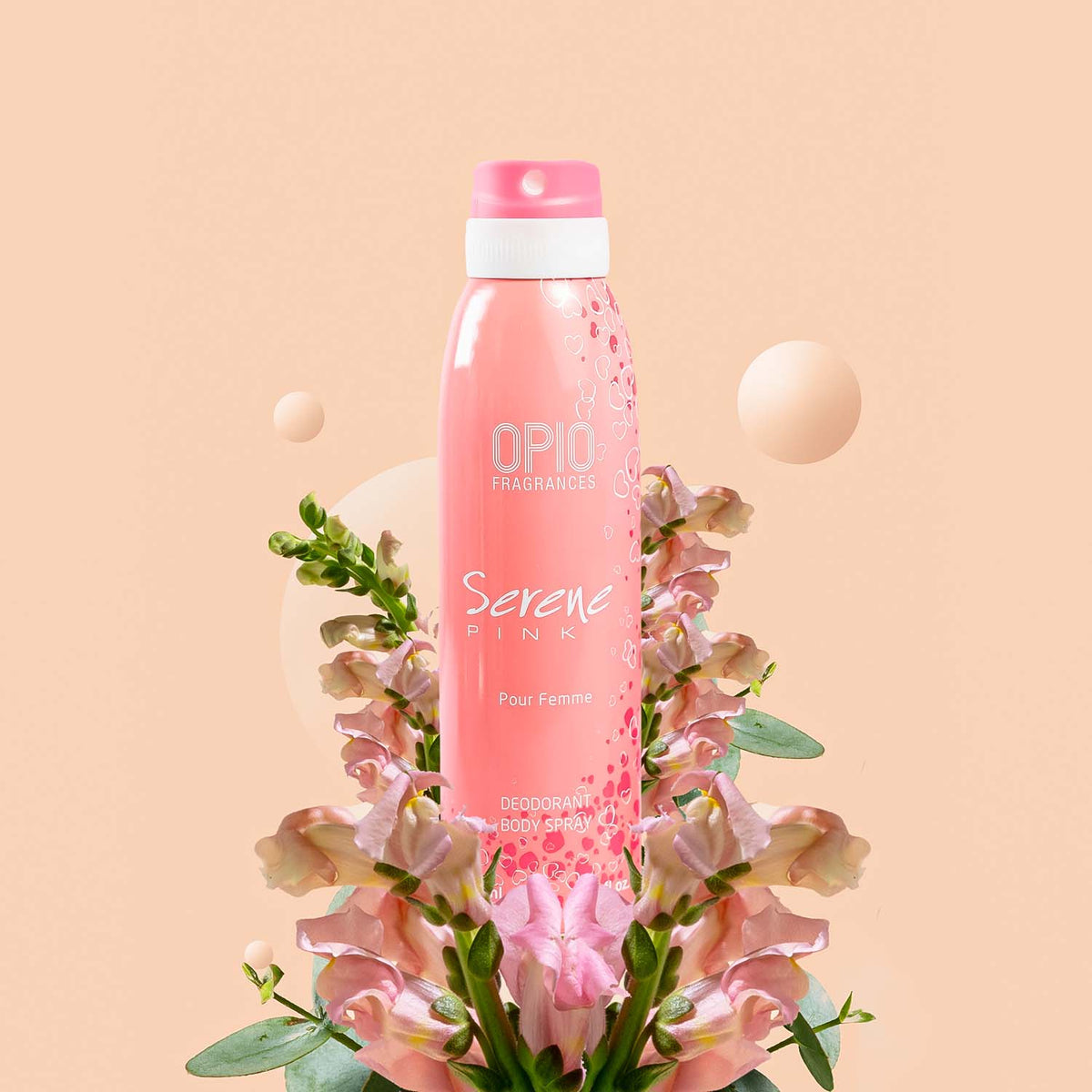 Opio Serene Pink Deodorant Body Spray for Women (200ml) - Buy Online in Pakistan at Cosmia.pk