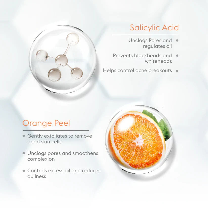 VLCC Acne Defense Serum Face Wash with Salicylic Acid Serum & Orange Peel - 150ml - Buy Online in Pakistan at Cosmia.pk