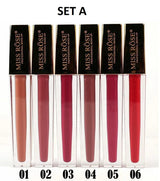 Miss Rose Lip Gloss Pack of 6 - Buy Online in Pakistan at Cosmia.pk