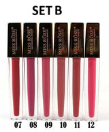 Miss Rose Lip Gloss Pack of 6 - Buy Online in Pakistan at Cosmia.pk