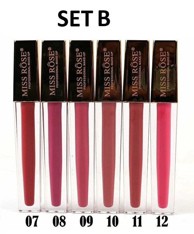 Miss Rose Lip Gloss Pack of 6 - Buy Online in Pakistan at Cosmia.pk