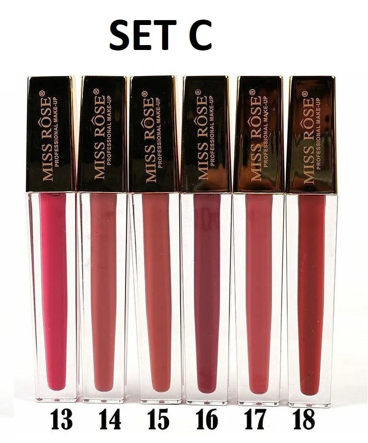 Miss Rose Lip Gloss Pack of 6 - Buy Online in Pakistan at Cosmia.pk