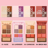 SFR Color Shadow Blocks 3 in 1 Makeup Kit all 4 shades - SFR Color Shadow Blocks 3 in 1 Makeup Kit - Buy Online in Pakistan at Cosmia.pk